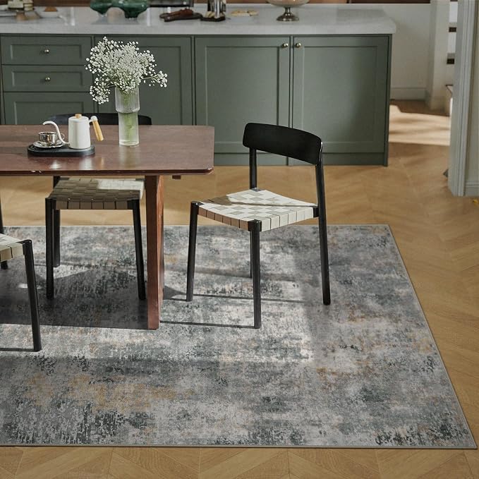 Lahome Modern Abstract Area Rug 6x9 Rugs - Image 3