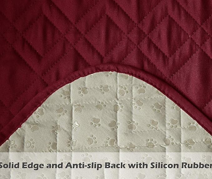 Ameritex Couch Sofa Slipcover 100% Waterproof Nonslip Quilted Furniture - Image 4