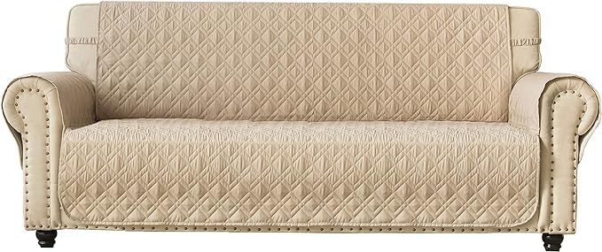 Ameritex Couch Sofa Slipcover 100% Waterproof Nonslip Quilted Furniture by Ameritex