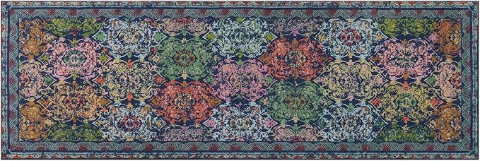 Vaukki Hallway Runner Rug, Vintage Shaggy Soft Laundry Rug Runner, Non Slip - Image 8