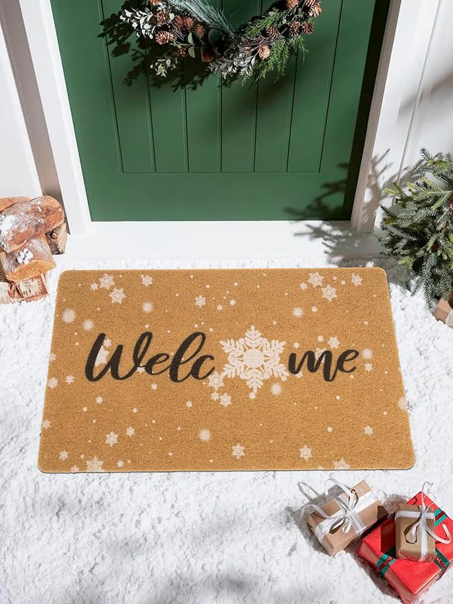 FGSS Winter-Snow-Welcome-Doormat Outdoor-Entrance - Image 2
