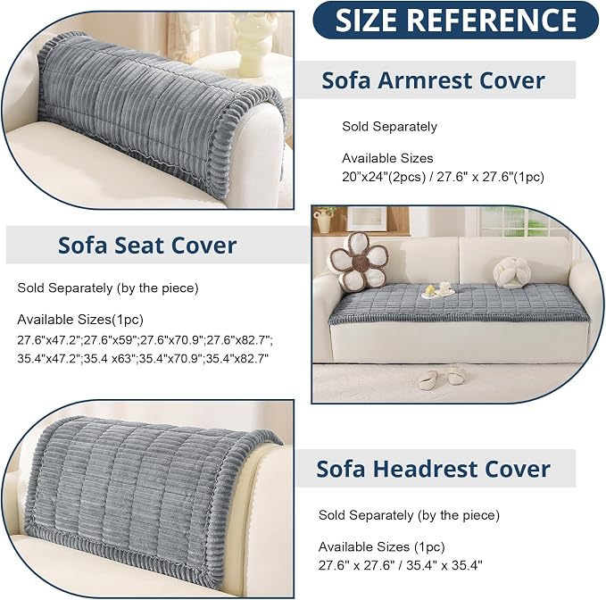 OstepDecor Washable Couch Cover - Image 3