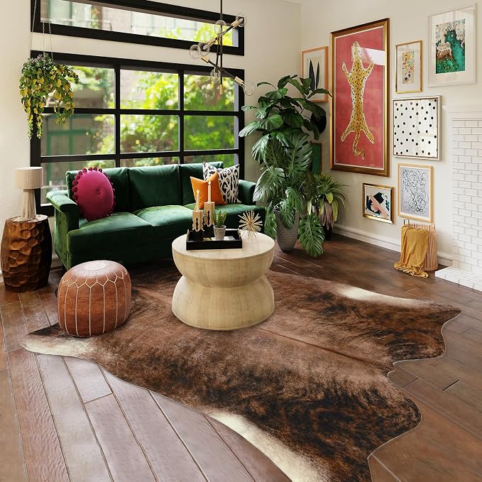 Easycozy Faux Cowhide Large Cow Print Rug - Image 7