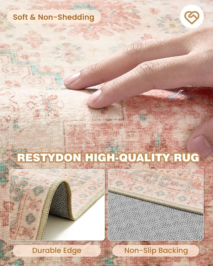 Kitchen Runner Rug Non Slip Washable 2.5x10, Soft Ultra-Thin Entryway Rug - Image 5