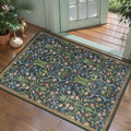 Tangsoo Green Washable Entry Rug, 2x3 Small Area Throw Rugs by Tangsoo