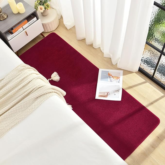 Soft Runner Rugs for Bedroom 2x6, Non Slip Runners for Hallway Kitchen Laundry - Image 4