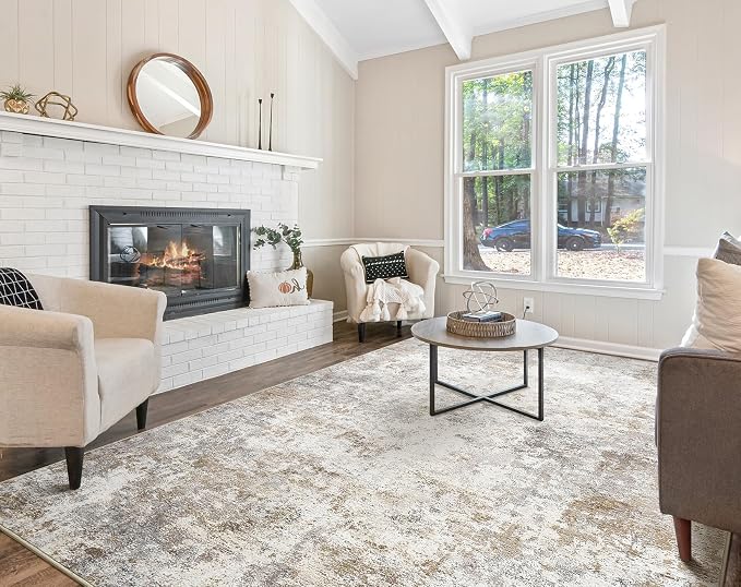 UERMEI 10x12 Area Rug Living Room Rugs - Image 8