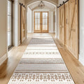 BESTSWEETIE 2x10 Area Rugs for Living Room Washable Moroccan Farmhouse Neutral by BESTSWEETIE