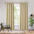 RYB HOME Bedroom Blackout Curtains 84 inches Long, 100% Blackout Thermal by RYBHOME