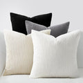 Topfinel Black and White Decorative Throw Pillow Covers Cushion Cases, Mix and by Topfinel
