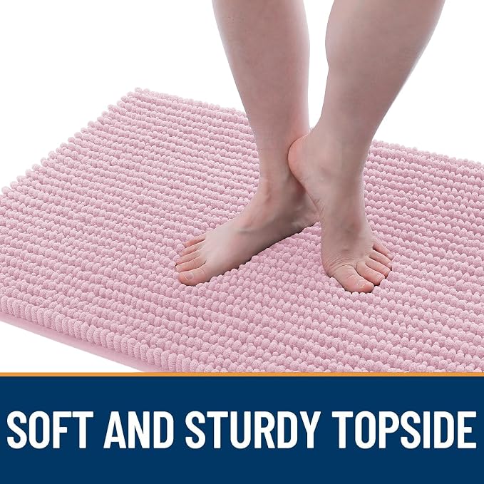 OLANLY Dog Door Mat for Muddy Paws 70x24, Ultra Absorbent Chenille Mud Doormat - Image 3