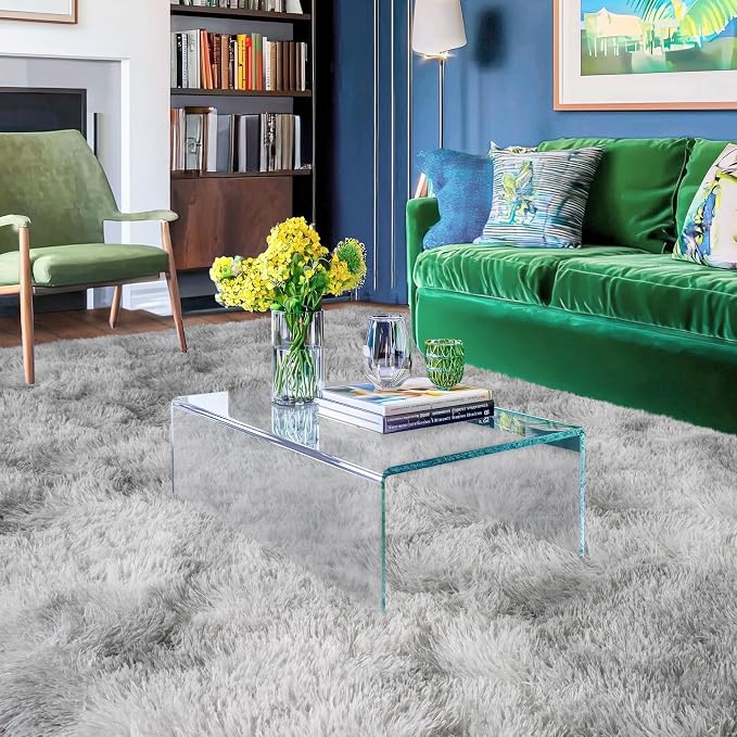 Ultra Soft Fluffy Rugs for Bedroom, Anti-Skid Indoor Carpet Nursery Rugs for - Image 6