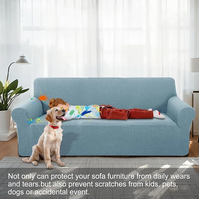 Stretch Couch Cover Washable Sofa Slipcover Furniture Protector - Image 2