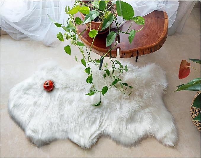 Free Shape Luxury Soft Fluffy Shag Area Rug Single and a Half 2'x4', 60x120cm - Image 2