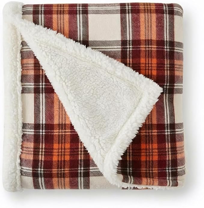 Eddie Bauer - Sherpa Throw Blanket by EddieBauer