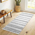 BESTSWEETIE 2x6 Area Rugs for Living Room Washable Moroccan Farmhouse Neutral by BESTSWEETIE