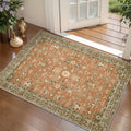 Tangsoo Floral Small Rug 2x3 Washable Rug by Tangsoo