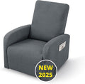 YEMYHOM 3 Pieces Stretch Recliner Slipcover Latest Jacquard Small Recliner by YEMYHOM