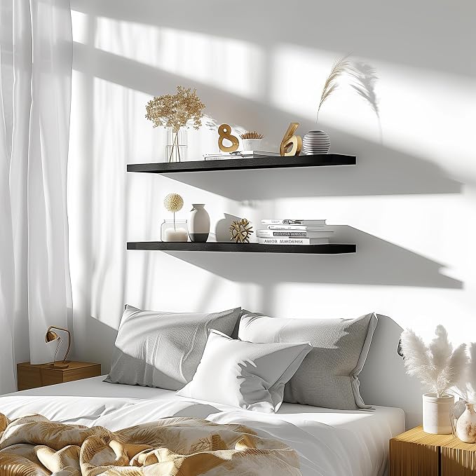 PHPH 48 Inch Wood Floating Shelves - Image 5