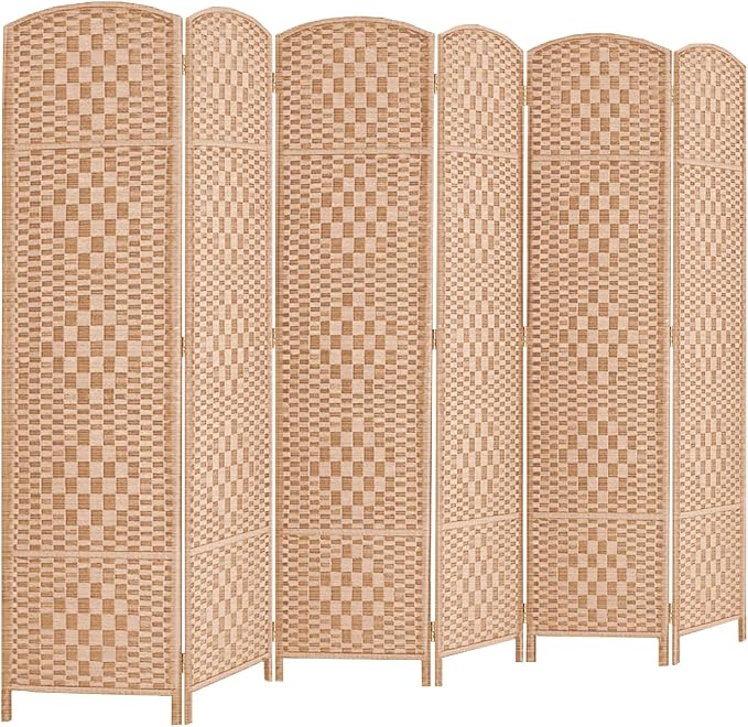 Rose Home Fashion 6 ft Tall Room Divider, Room Dividers and Folding Privacy by RoseHomeFashion