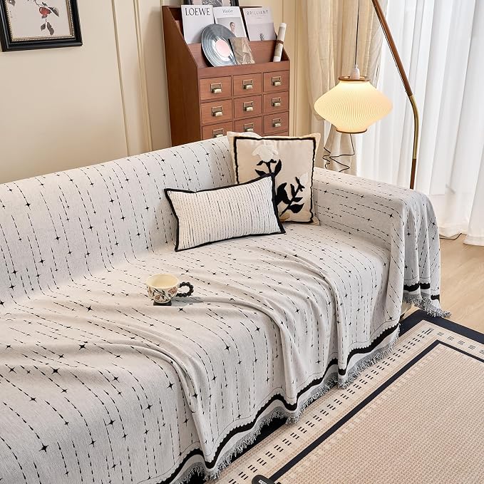 ROOMLIFE Couch Cover Boho Sofa Covers - Image 6