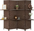 FDW 4 Panel Wood Room Divider by FDW