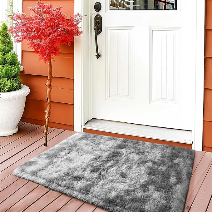 Shaggy Soft Fluffy Rug Non-Slip Indoor Floor Carpet - Image 4