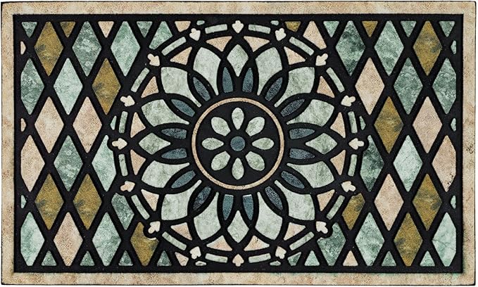CHICHIC Welcome Door Mat 17x 30 Inch Front Doormat Outdoors by CHICHIC