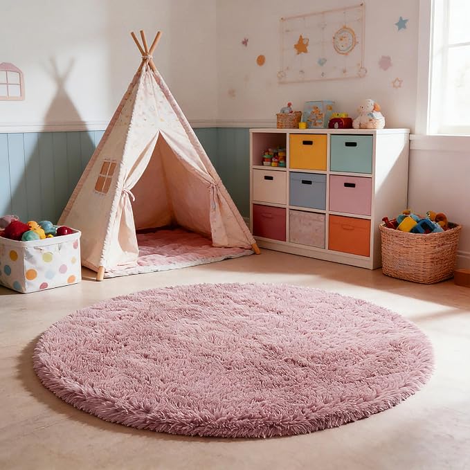 yulidayang Fluffy Round Area Rugs - Image 5
