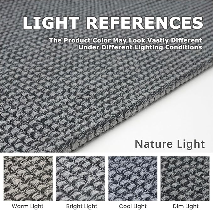 KOZYFLY Runners for Hallways 2x6 ft Washable Kitchen Runner Non Slip Rubber - Image 3