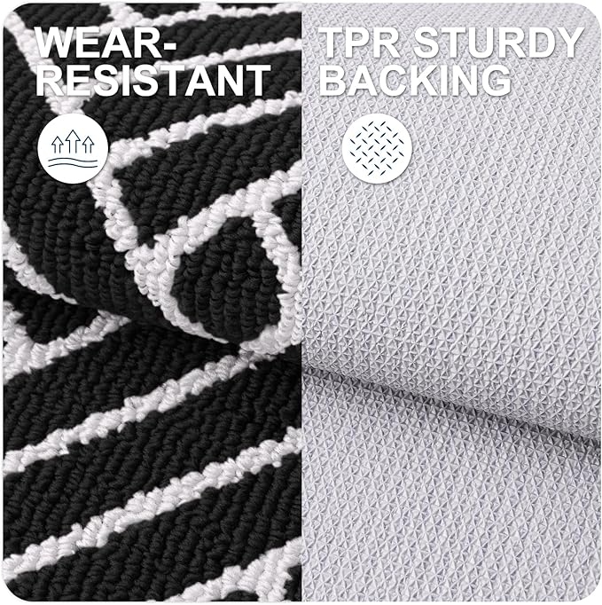 OLANLY Indoor Door Mat, 48x32 Inch, Dirt Resistant and Absorbent, Non-Slip - Image 3
