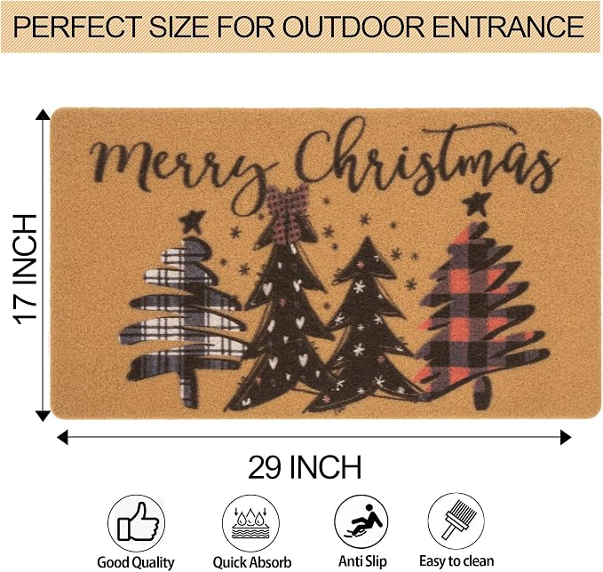 FGSS Winter-Christmas-Trees Welcome-Doormat - Image 3