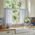 RYB HOME Kitchen Curtains 36 inch Length by RYBHOME