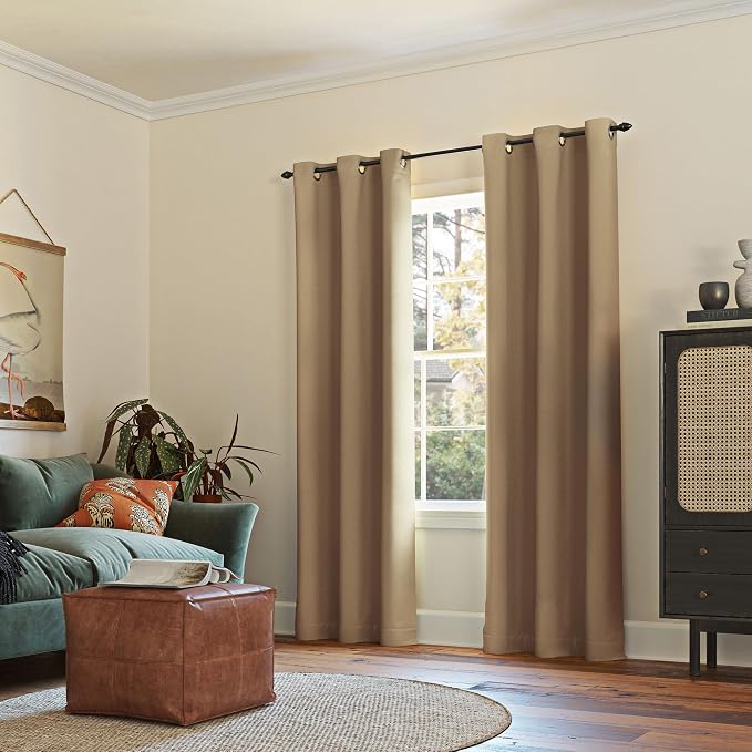 Sun Zero Easton Energy Saving Blackout Grommet Curtain Panel - Image 6
