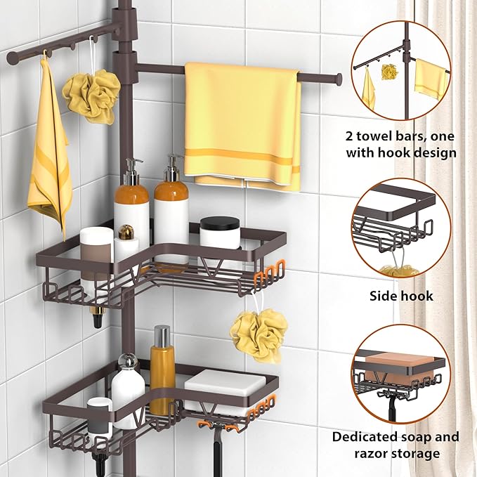 KEGII Shower Caddy Tension Pole - Image 2