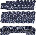 14 Piece Outdoor Patio Cushion Cover Replacement, Waterproof Patio Cushion by SpaceHop