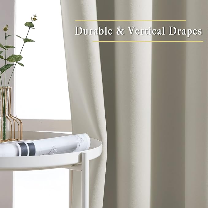 NICETOWN Blackout Curtains for Bedroom 90 inches Long - Image 5