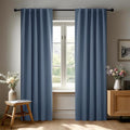 Deconovo Blackout Curtains, Thermal Insulated, W42 x L72 2 Panels, Back Tab by Deconovo