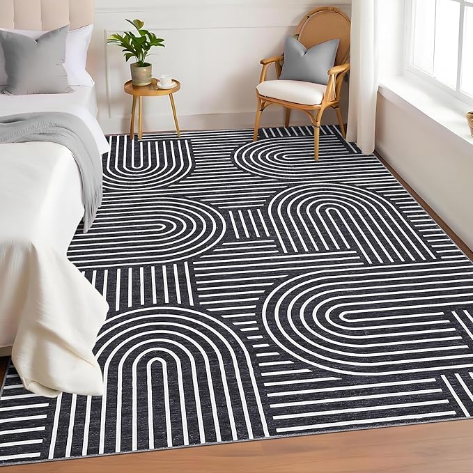 ROYHOME Washable Rug 4x6 Area Rugs - Image 2