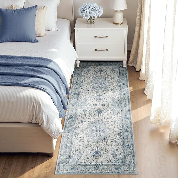 Area Rugs 2'6''x5' Runner Rug Non Slip Washable - Image 2