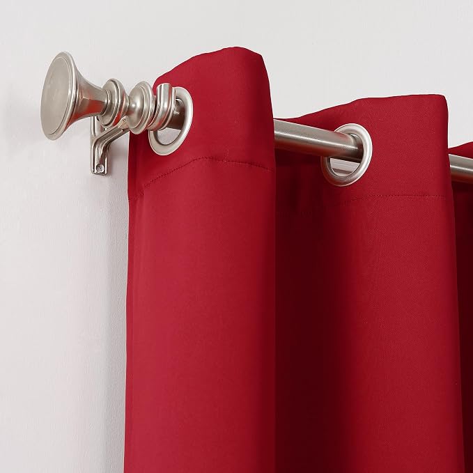 Sun Zero Easton Energy Saving Blackout Grommet Curtain Panel - Image 2