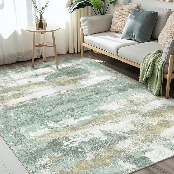 BEIMO Area Rugs 10x12 for Living Room Bedroom, Modern Abstract Machine Washable by BEIMO
