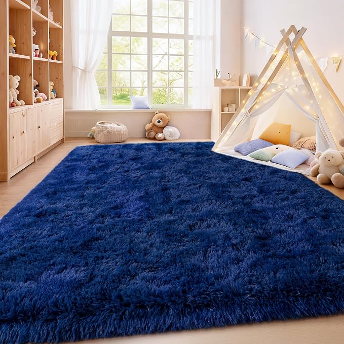 Shag Area Rugs for Living Room, Soft Fuzzy Plush Rugs, Upgrade Anti-Skid Modern - Image 6
