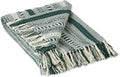 DII Braided Striped Decorative Throw Blanket, Dark Green by DII