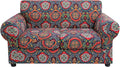 hyha Couch Cover, Loveseat Covers, Floral Pattern, 3 Pieces, Sofa Slipcovers by hyha