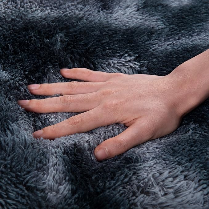 Rugs for Living Room 9x12, Soft Shaggy Modern Shag Area Rug for Bedroom - Image 4