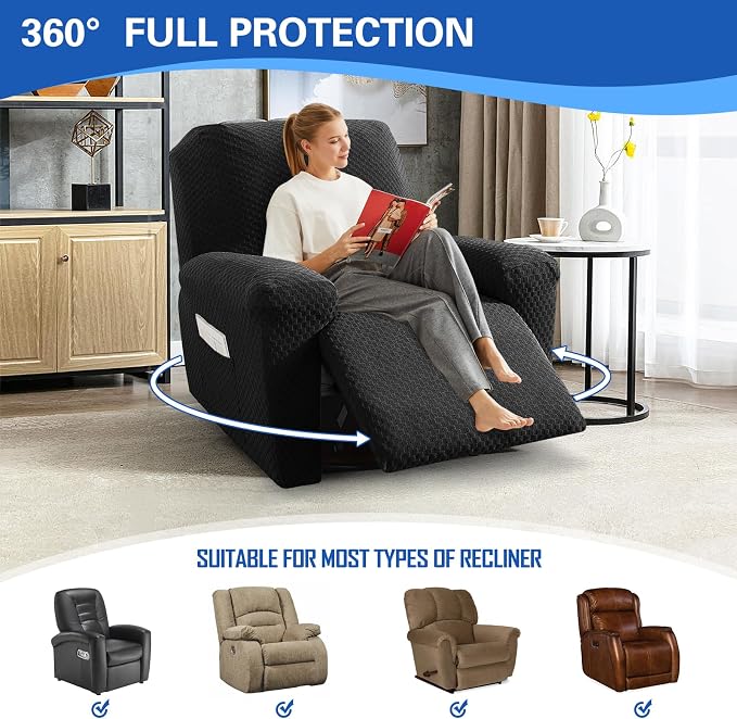 MAXIJIN Recliner Cover Slipcovers - Image 2