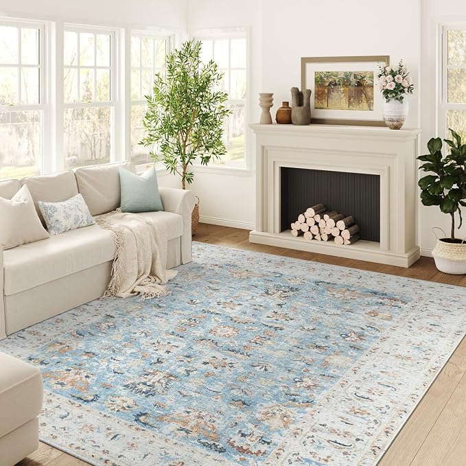 jinchan Area Rug 9x12 Living Room Rug by JINCHAN