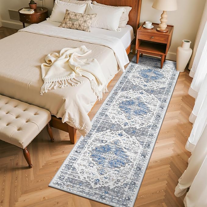 Ileading Washable Hallway Runner Rugs, 2x8 Non Slip Runners Area Rug - Image 2