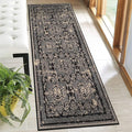 Vaukki Hallway Runner Rug, Vintage Shaggy Soft Laundry Rug Runner, Non Slip by Vaukki